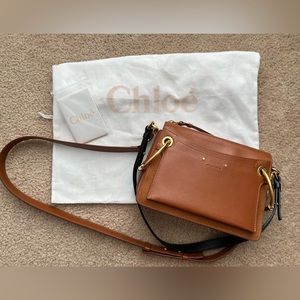 Chloe Small Roy Bag - Cognac